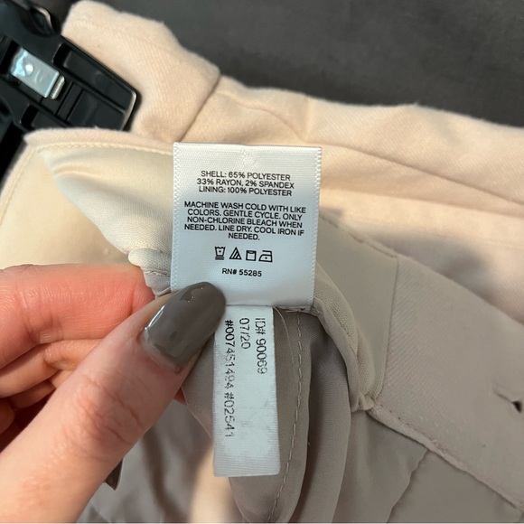 Express High Waisted Pleated Ankle Pant - Picture 5 of 5